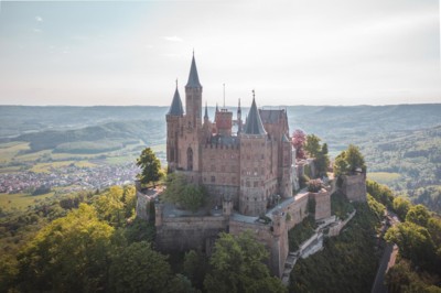 Die Burg Hohenzollern war Stammsitz des preußischen Königshauses und der Fürsten von Hohenzollern.